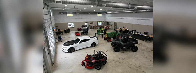 WMS Garage with Equipment for Sale